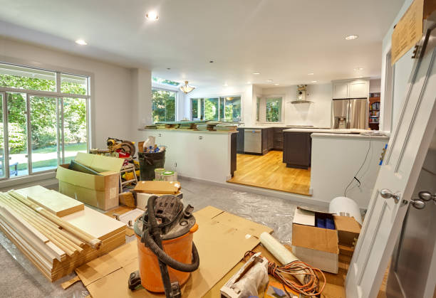 Professional Cabinet Refacing technician working in Champlin, MN